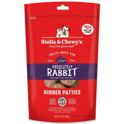 Stella & Chewy's Wild weenies grain free chicken recipe freeze dried raw dog treats